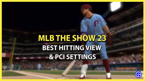 Best hitting view mlb the show 23 - Image: Push Square. In MLB The Show 23, you'll be introduced to three gameplay styles when you first load up the game, and you can toggle between these from the Settings menu at any time you ... 
